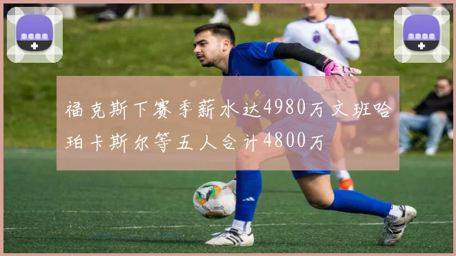 福克斯下赛季薪水达4980万文班哈珀卡斯尔等五人合计4800万